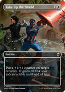 (Preorder) Take Up the Shield (Borderless) [MSH - 348] - Cartes Sportives Rive Sud
