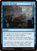 (Preorder) Uneasy Partings [HOB - 58] - Cartes Sportives Rive Sud