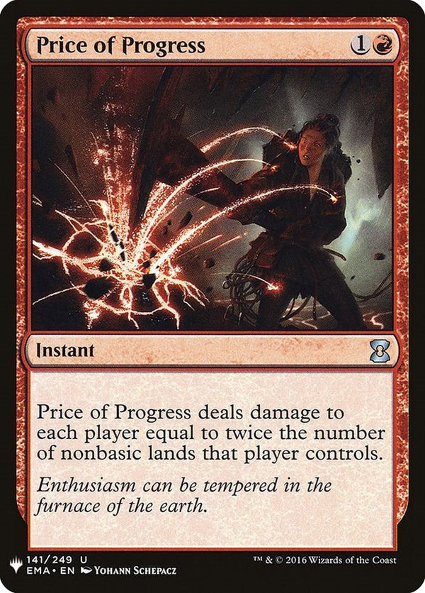Price of Progress (EMA) [LIST - 141] - Cartes Sportives Rive Sud