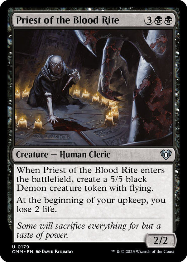 Priest of the Blood Rite [CMM - 179] - Cartes Sportives Rive Sud
