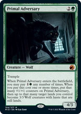 Primal Adversary [MID - 194] - Cartes Sportives Rive Sud