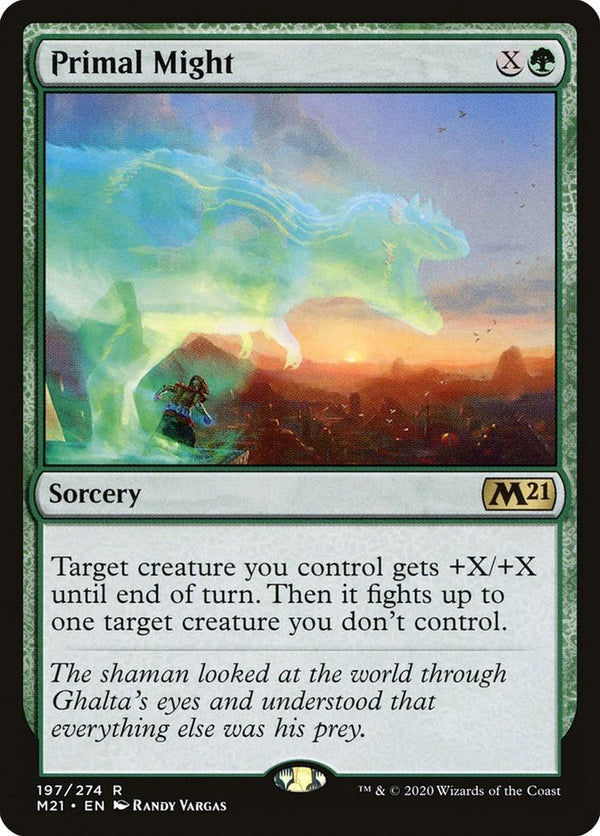 Primal Might [M21 - 197] - Cartes Sportives Rive Sud