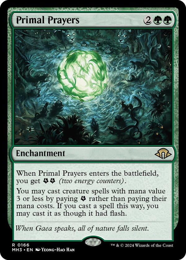 Primal Prayers [MH3 - 166] - Cartes Sportives Rive Sud
