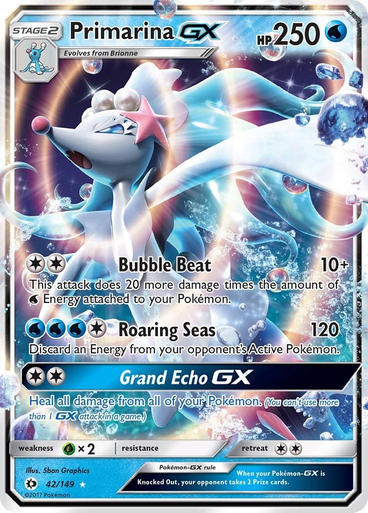 Primarina GX [SM01 - 42/149] - Cartes Sportives Rive Sud