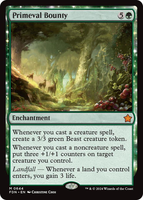 Primeval Bounty [FDN - 644] - Cartes Sportives Rive Sud