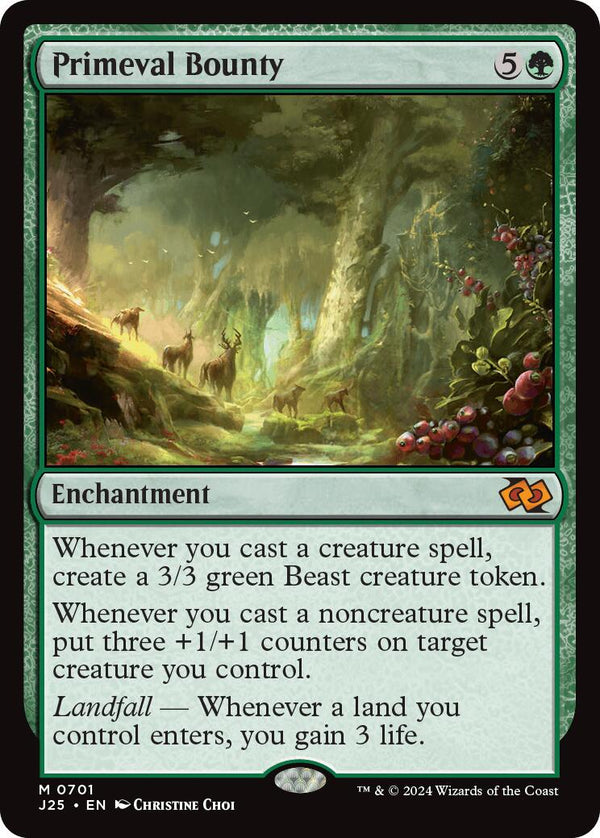 Primeval Bounty [J25 - 701] - Cartes Sportives Rive Sud