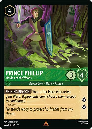 Prince Phillip - Warden of the Woods [9 - 72/204] - Cartes Sportives Rive Sud