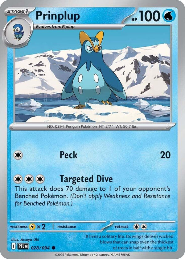 Prinplup [PFL - 028/094] - Cartes Sportives Rive Sud