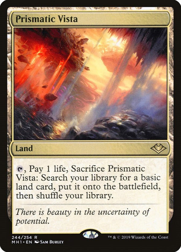 Prismatic Vista [MH1 - 244] - Cartes Sportives Rive Sud