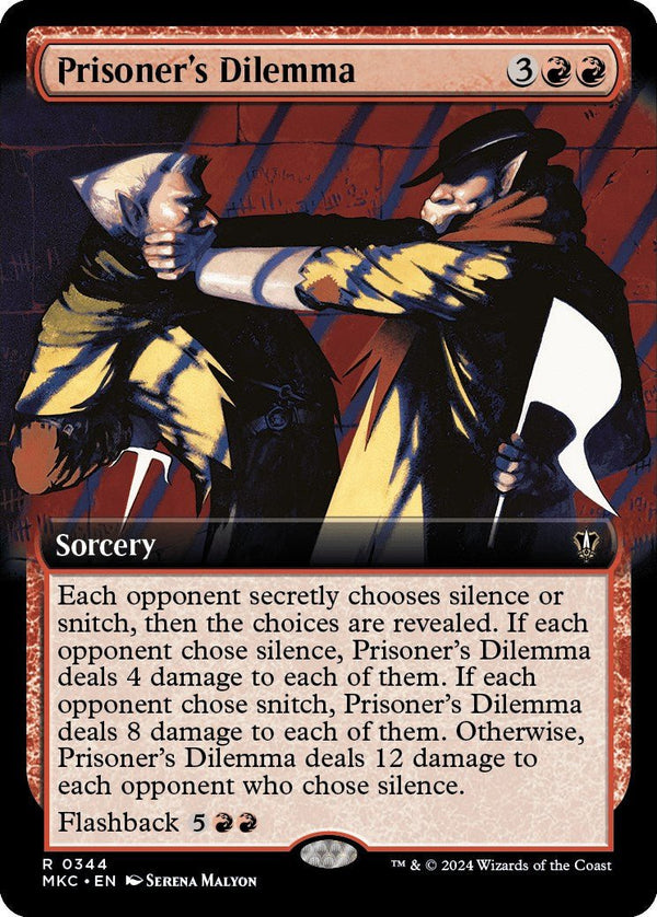 Prisoner's Dilemma (Extended Art) [MKC - 344] - Cartes Sportives Rive Sud