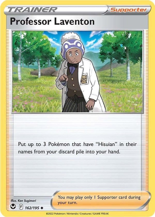 Professor Laventon [SWSH12 - 162/195] - Cartes Sportives Rive Sud