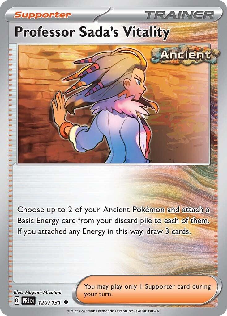 Professor Sada's Vitality [PRE - 120/131] - Cartes Sportives Rive Sud