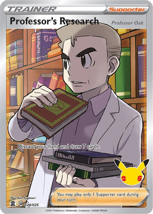 Professor's Research (Full Art) [CLB - 024/025] - Cartes Sportives Rive Sud