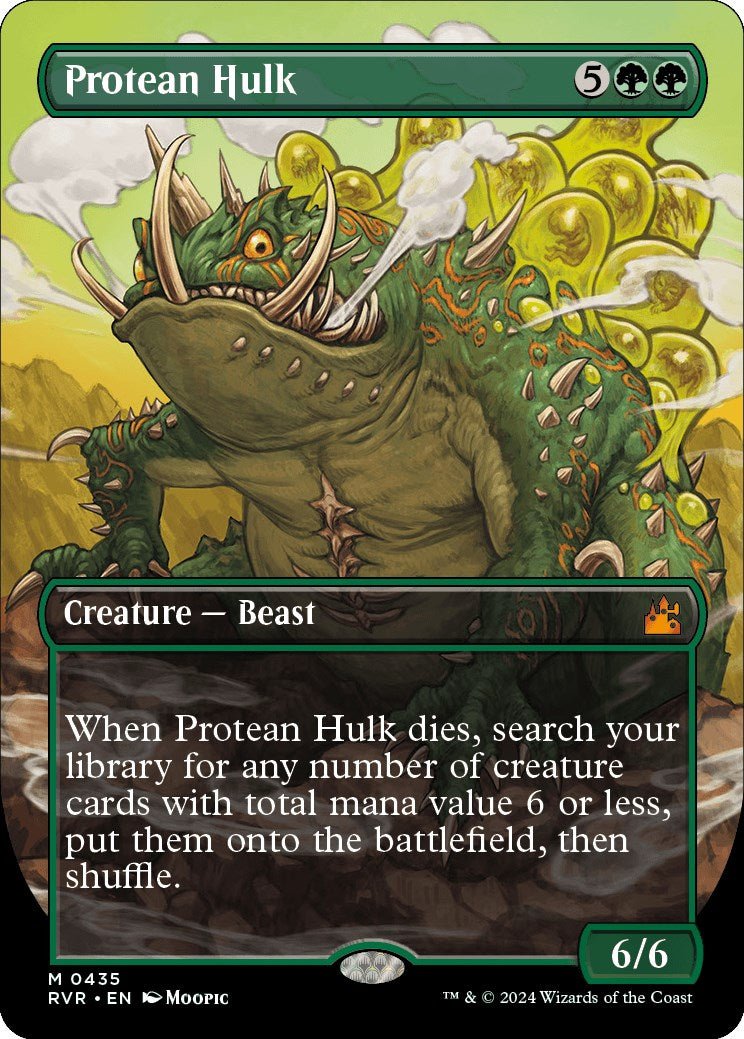 Protean Hulk (Anime Borderless) [RVR - 435] - Cartes Sportives Rive Sud