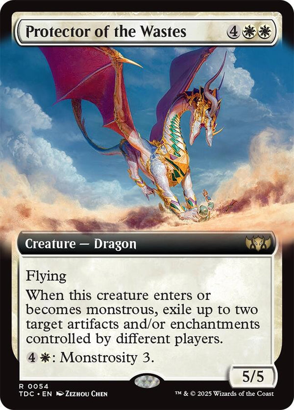 Protector of the Wastes (Extended Art) [TDC - 54] - Cartes Sportives Rive Sud