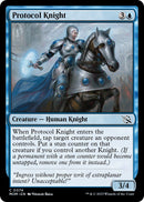 Protocol Knight [MOM - 74] - Cartes Sportives Rive Sud