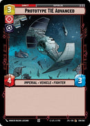 Prototype TIE Advanced [JTL - 136/262] - Cartes Sportives Rive Sud