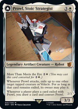 Prowl, Stoic Strategist [BOT - 1] - Cartes Sportives Rive Sud
