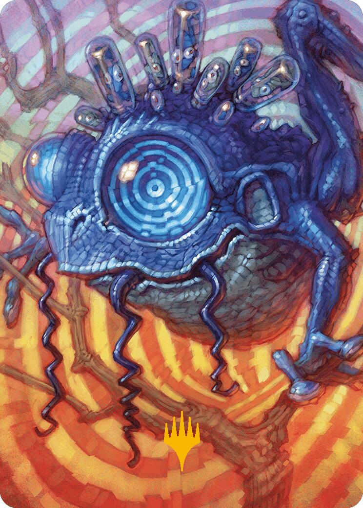 Psychic Frog Art Card (Gold - Stamped Planeswalker Symbol) [ASMH3 - 41] - Cartes Sportives Rive Sud