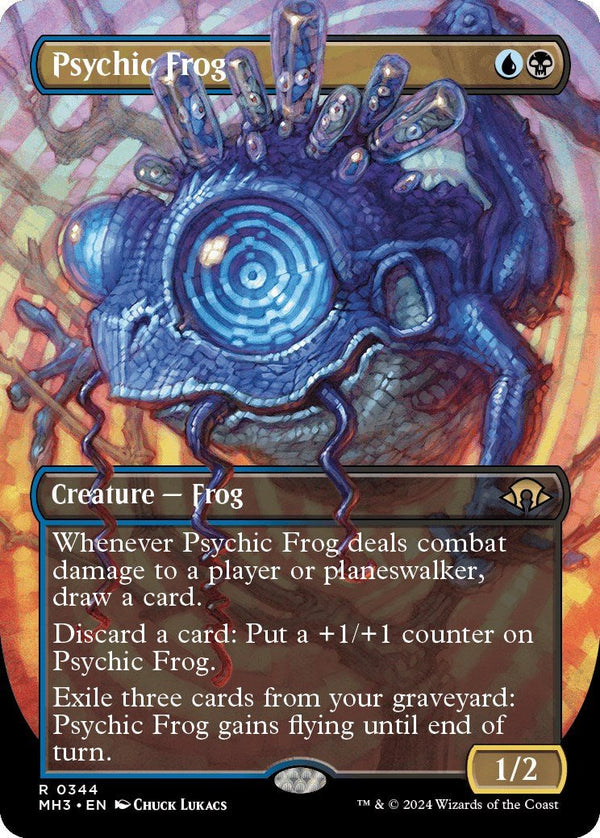 Psychic Frog (Borderless) [MH3 - 344] - Cartes Sportives Rive Sud
