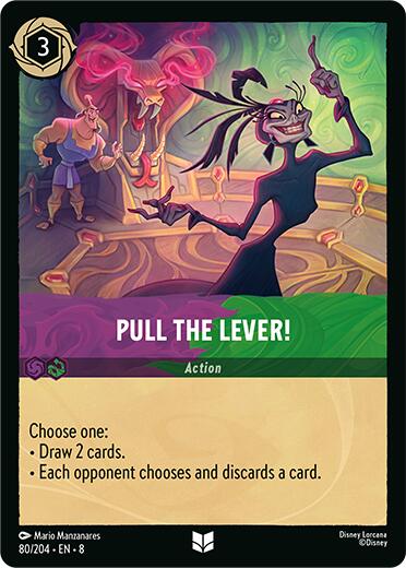 Pull the Lever! [8 - 80/204] - Cartes Sportives Rive Sud