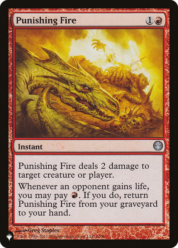 Punishing Fire [LIST - 66/81] - Cartes Sportives Rive Sud