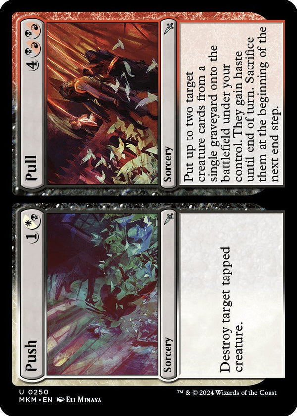 Push // Pull [MKM - 250] - Cartes Sportives Rive Sud