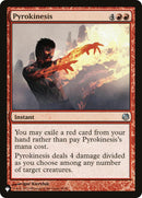 Pyrokinesis [LIST - 32/81] - Cartes Sportives Rive Sud