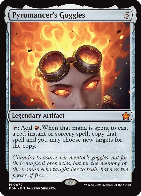 Pyromancer's Goggles [FDN - 677] - Cartes Sportives Rive Sud