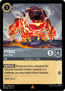 Pyros - Lava Titan [3 - 187/204] - Cartes Sportives Rive Sud