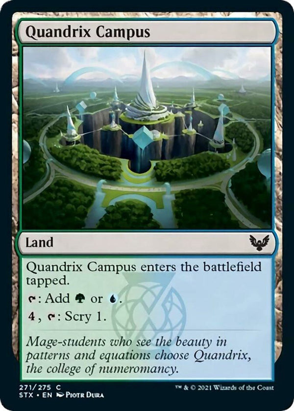 Quandrix Campus [STX - 271] - Cartes Sportives Rive Sud
