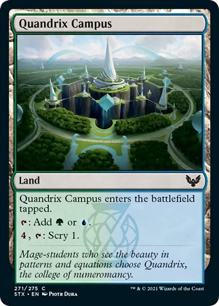 Quandrix Campus [STX - 271] - Cartes Sportives Rive Sud