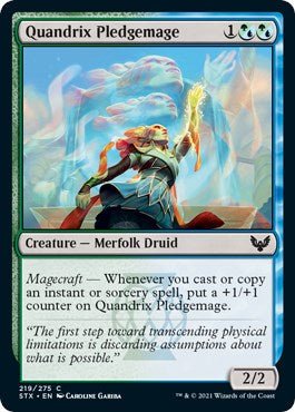 Quandrix Pledgemage [STX - 219] - Cartes Sportives Rive Sud