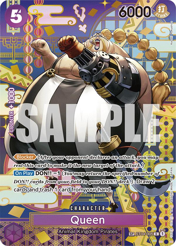 Queen (SP) [OP08 - ST04 - 005] - Cartes Sportives Rive Sud