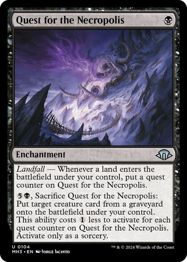 Quest for the Necropolis [MH3 - 104] - Cartes Sportives Rive Sud