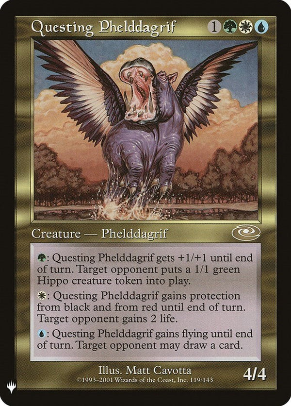 Questing Phelddagrif [LIST - 119] - Cartes Sportives Rive Sud