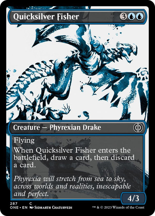Quicksilver Fisher (Showcase) [ONE - 287] - Cartes Sportives Rive Sud