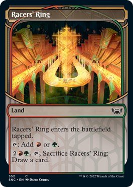 Racers' Ring (Showcase) [SNC - 352] - Cartes Sportives Rive Sud