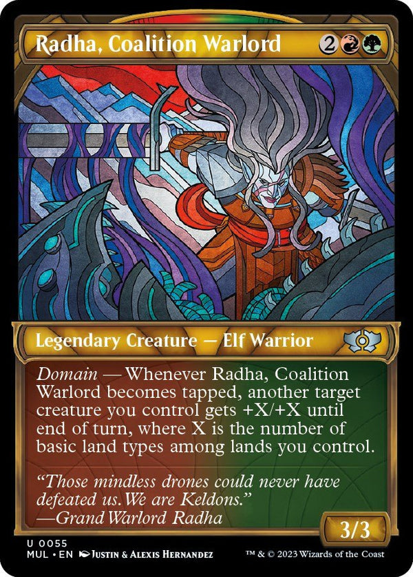 Radha, Coalition Warlord [MUL - 55] - Cartes Sportives Rive Sud