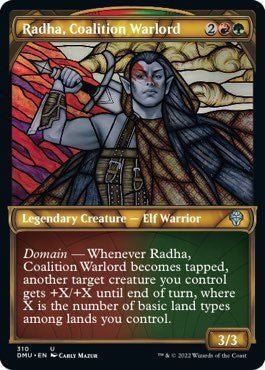 Radha, Coalition Warlord (Showcase) [DMU - 310] - Cartes Sportives Rive Sud