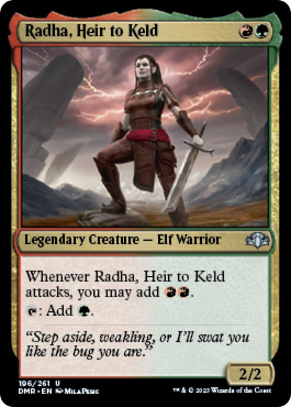 Radha, Heir to Keld [DMR - 196] - Cartes Sportives Rive Sud