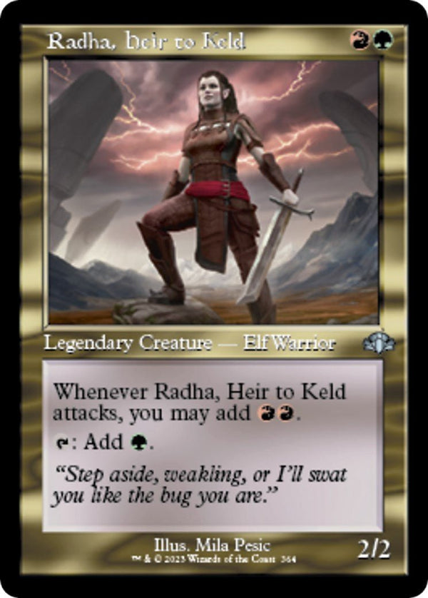 Radha, Heir to Keld (Retro Frame) [DMR - 364] - Cartes Sportives Rive Sud
