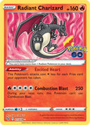 Radiant Charizard [PGO - 011/078] - Cartes Sportives Rive Sud