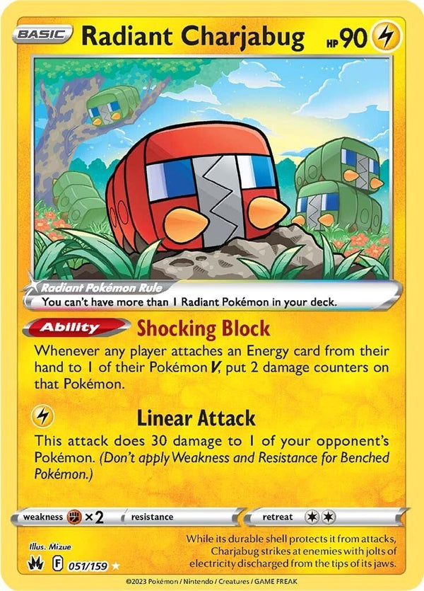 Radiant Charjabug [CRZ - 051/159] - Cartes Sportives Rive Sud