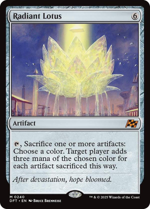 Radiant Lotus [DFT - 240] - Cartes Sportives Rive Sud