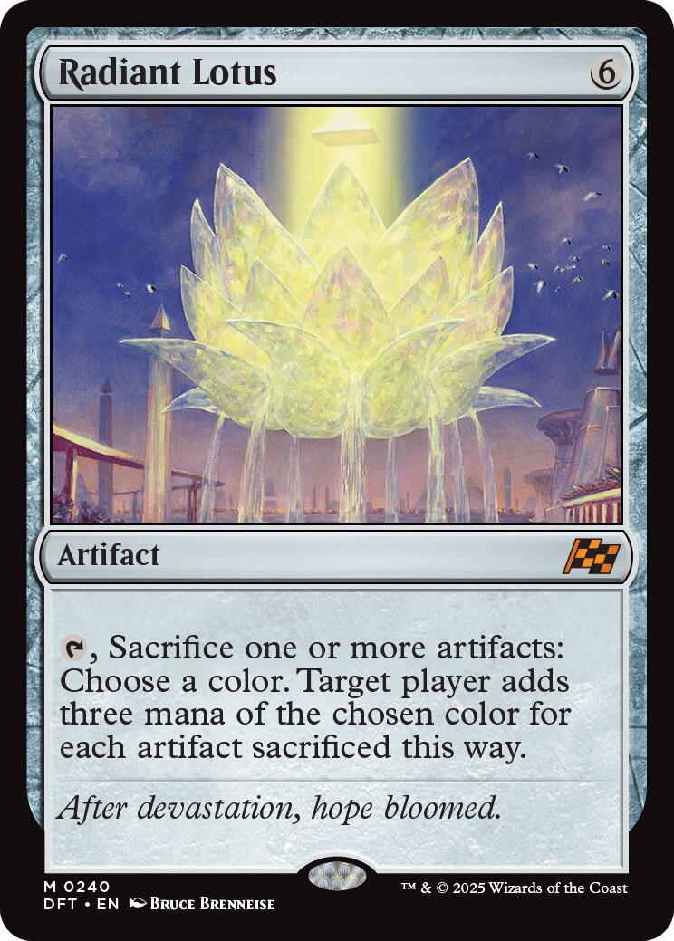 Radiant Lotus [DFT - 240] - Cartes Sportives Rive Sud