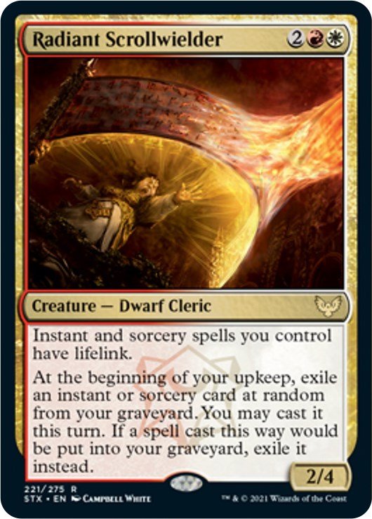 Radiant Scrollwielder [STX - 221] - Cartes Sportives Rive Sud