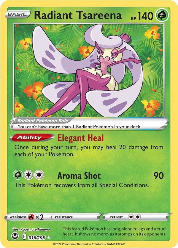 Radiant Tsareena [SWSH12 - 016/195] - Cartes Sportives Rive Sud