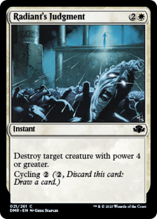 Radiant's Judgment [DMR - 21] - Cartes Sportives Rive Sud