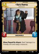 Rafa Martez - Shrewd Sister (Foil) [JTL - 717] - Cartes Sportives Rive Sud